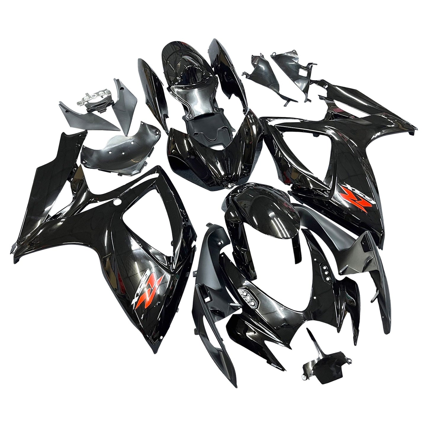 2006-2007 Fairing Kit For SUZUKI GSXR 600 750 06 07 Black Generic