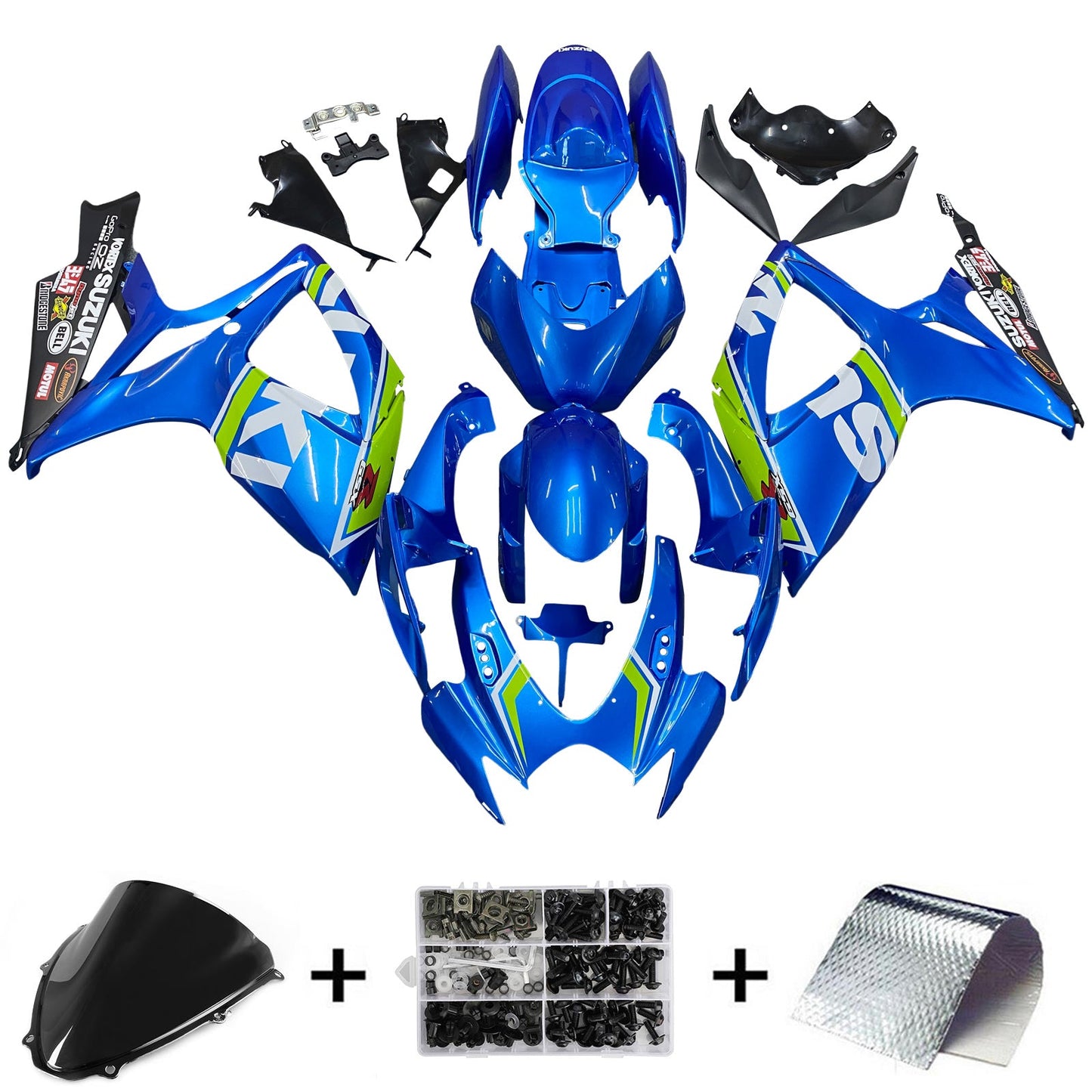 2006-2007 Suzuki GSXR 600/750 Fairing Kit