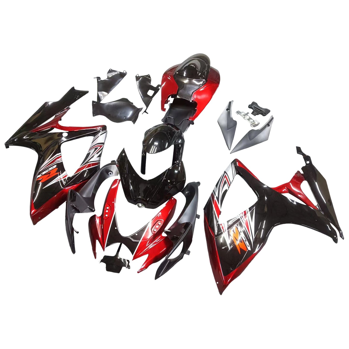 2006-2007 Suzuki GSXR 600/750 K6 Fairing Kit Bodywork Plastic ABS