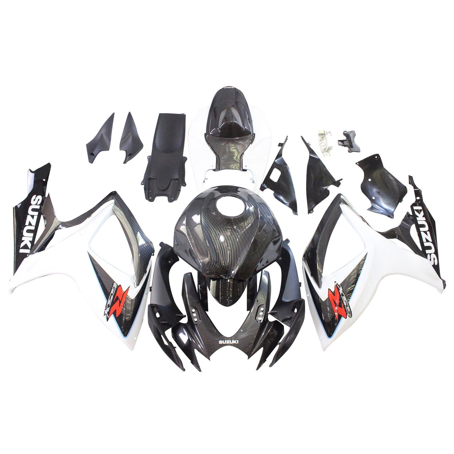 2006-2007 Suzuki GSXR 600/750 K6 Fairing Kit Bodywork Plastic ABS