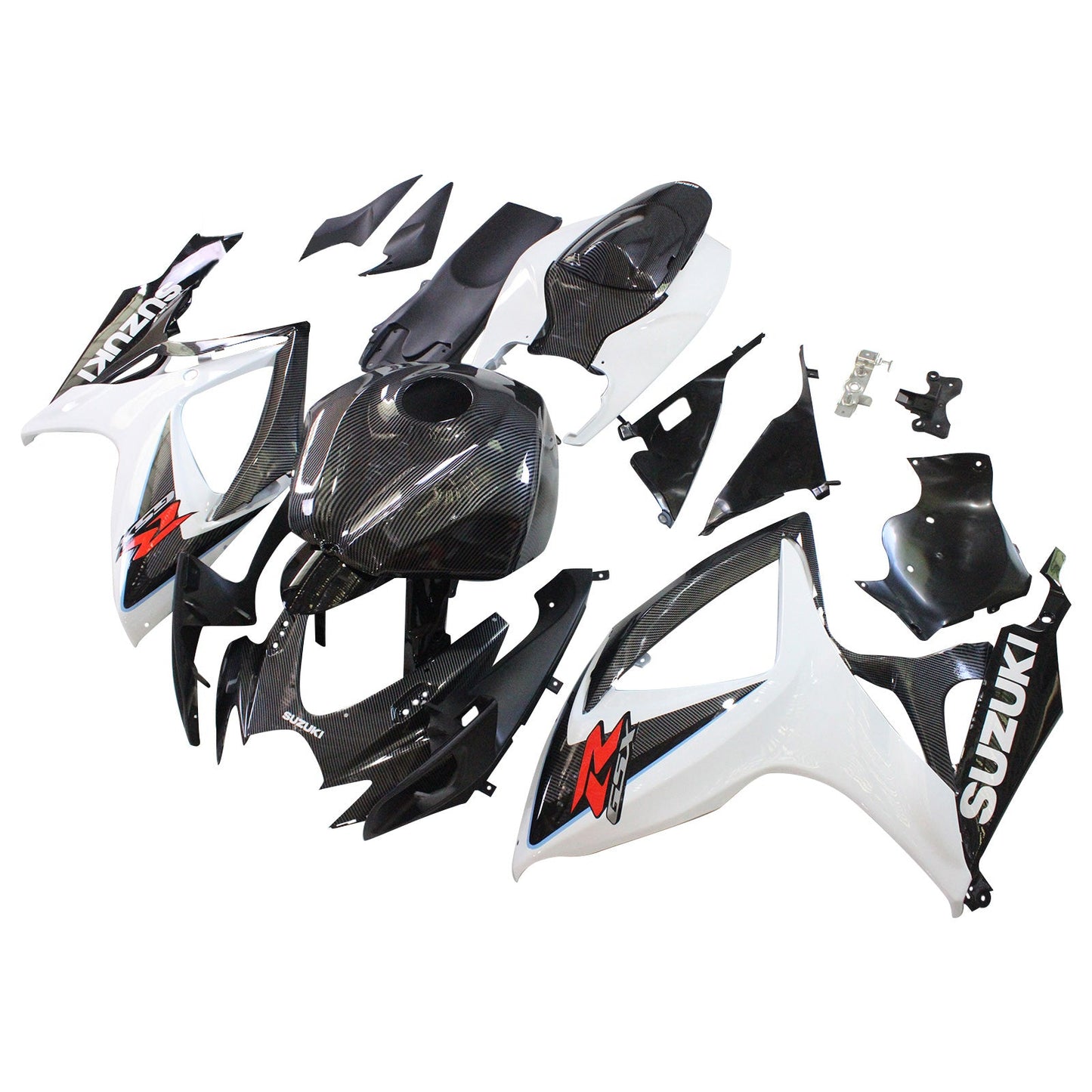 2006-2007 Suzuki GSXR 600/750 K6 Fairing Kit Bodywork Plastic ABS