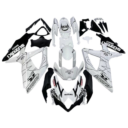 2008-2010 Suzuki GSXR 600 750 White Alstare Corona