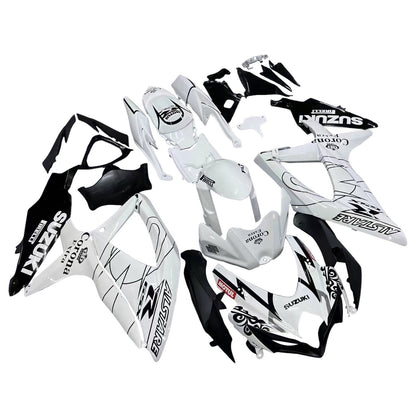 2008-2010 Suzuki GSXR 600 750 White Alstare Corona