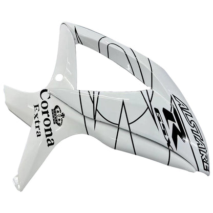 2008-2010 Suzuki GSXR 600 750 White Alstare Corona