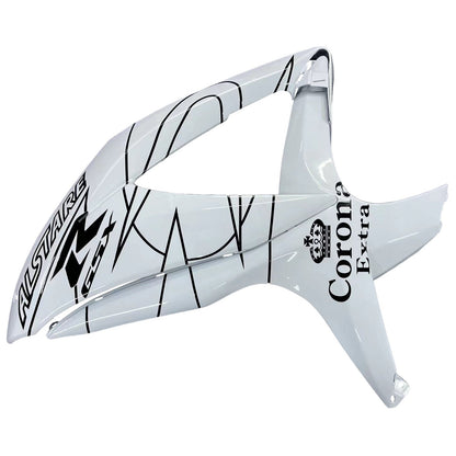 2008-2010 Suzuki GSXR 600 750 White Alstare Corona