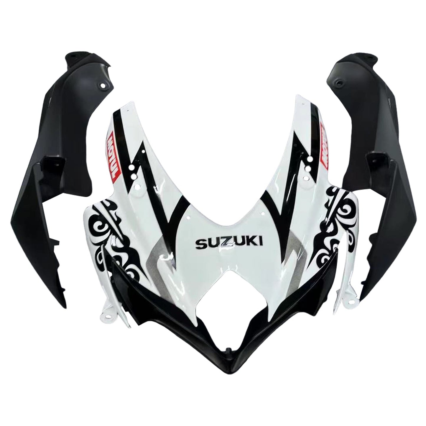 2008-2010 Suzuki GSXR 600 750 White Alstare Corona