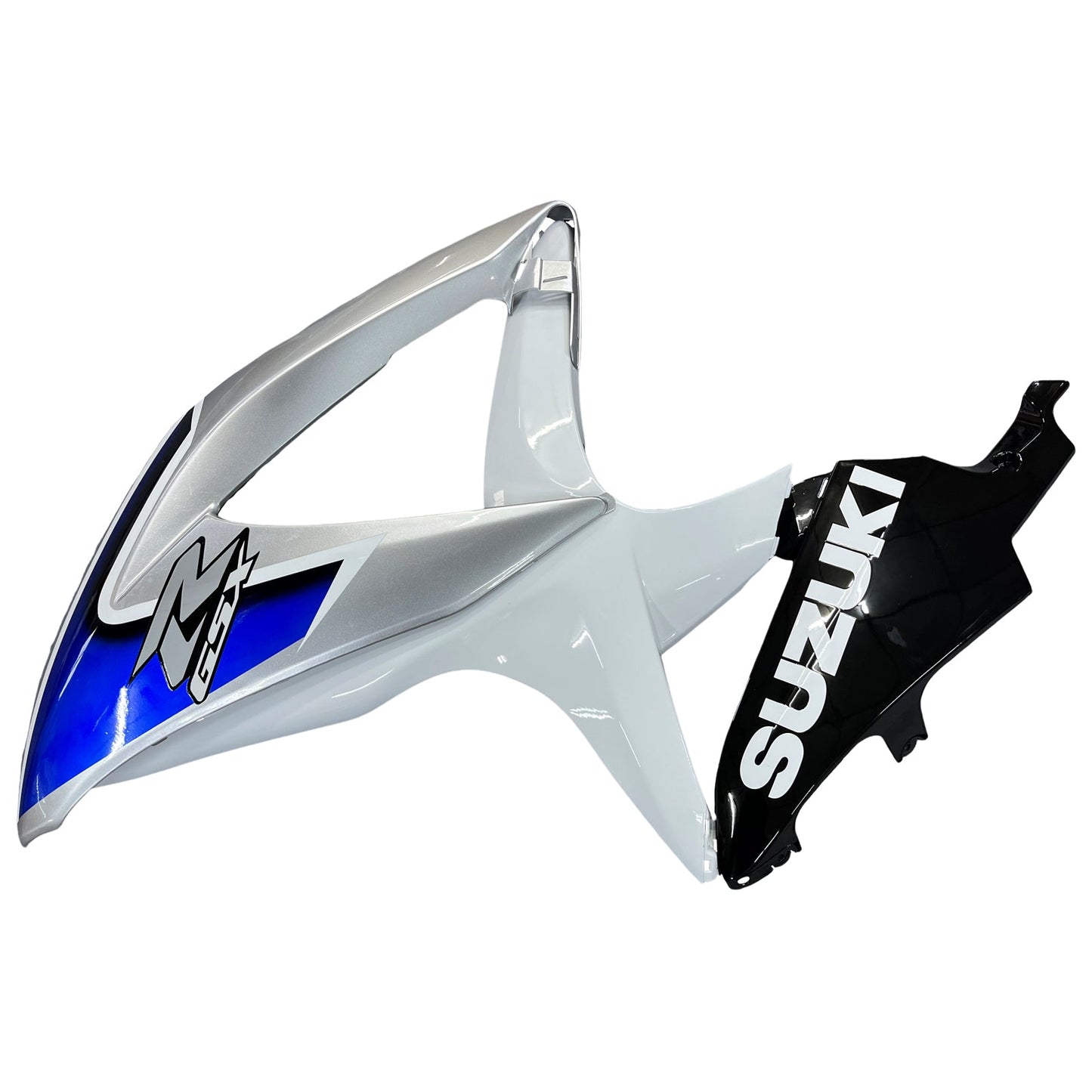 2008-2010 Fairings Suzuki GSXR 600 750 Silver White GSXR