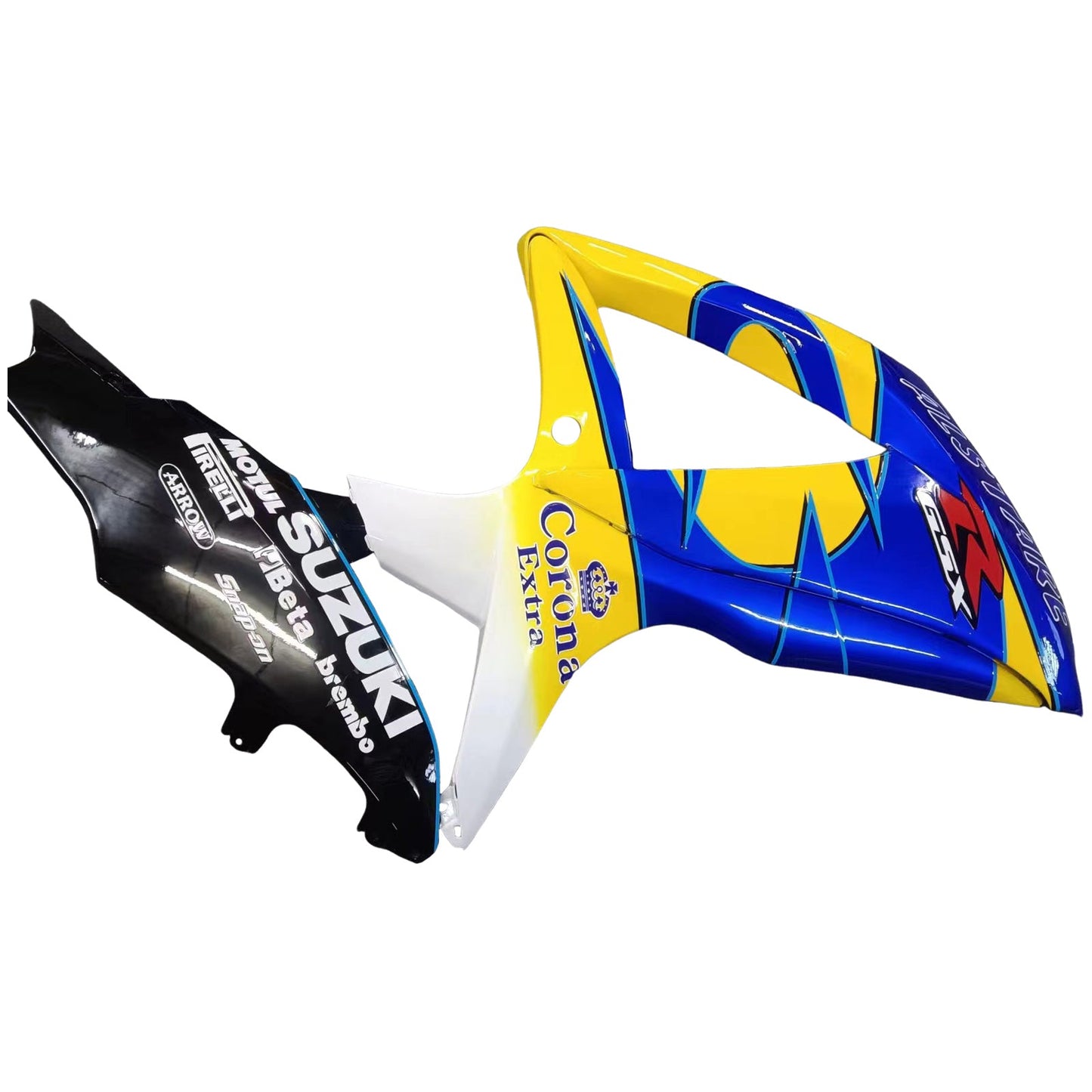2008-2010 Fairings Suzuki GSXR 600 750 Yellow Blue Alstare Corona