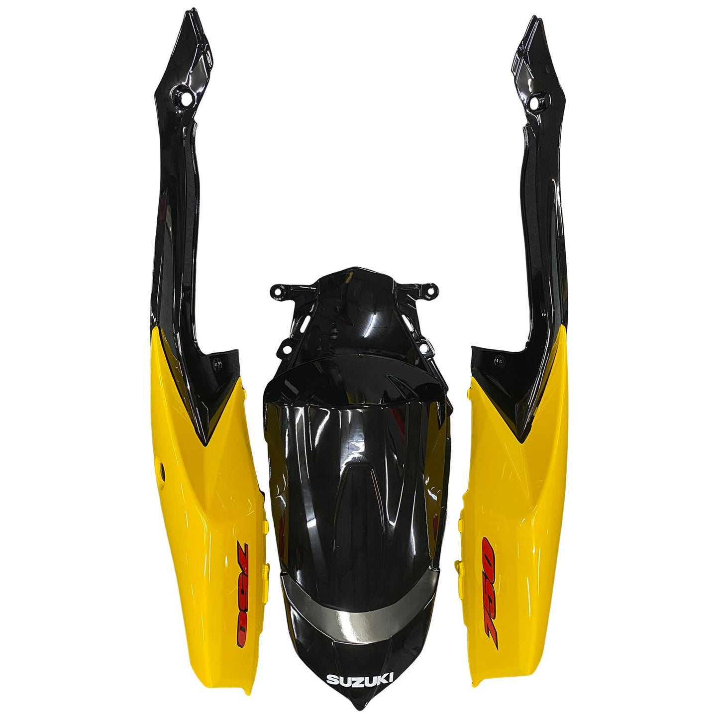 2008-2010 Fairings Suzuki GSXR 600 750 Black & Yellow GSXR