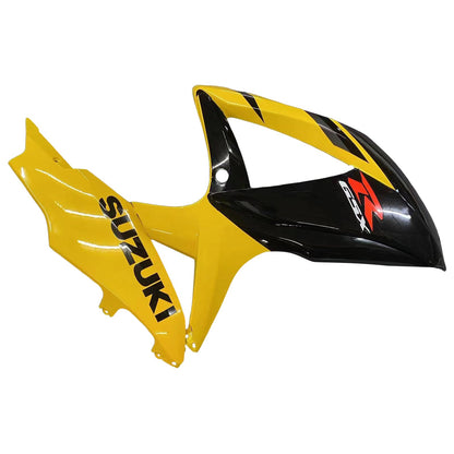 2008-2010 Fairings Suzuki GSXR 600 750 Black & Yellow GSXR
