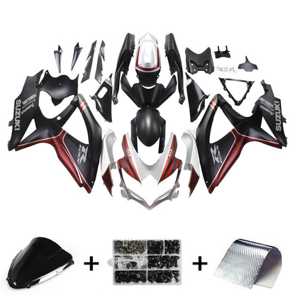 2008-2010 Suzuki GSXR 600/750 K8 Fairing Kit Bodywork Plastic ABS