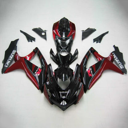 2008-2010 Suzuki GSXR 600/750 Fairing Kit Bodywork Plastic ABS K8