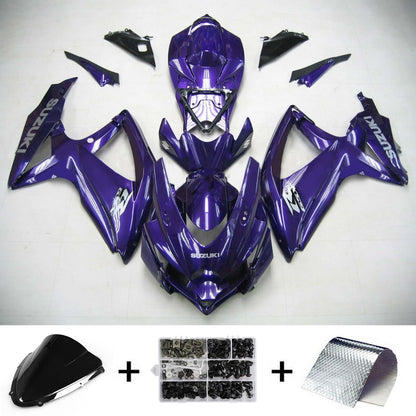 2008-2010 Suzuki GSXR 600/750 Fairing Kit Bodywork Plastic ABS K8