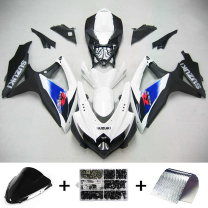 2008-2010 Suzuki GSXR 600/750 Fairing Kit Bodywork Plastic ABS K8