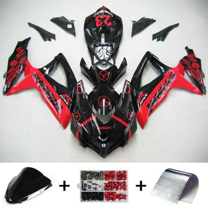 2008-2010 Suzuki GSXR 600/750 Fairing Kit Bodywork Plastic ABS K8