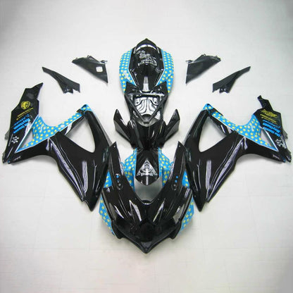 2008-2010 Suzuki GSXR 600/750 Fairing Kit Bodywork Plastic ABS K8