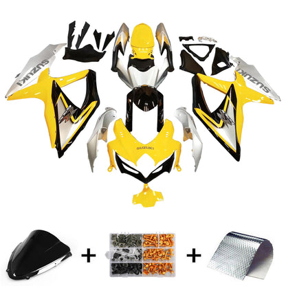 2008-2010 Suzuki GSXR 600/750 Fairing Kit Bodywork Plastic ABS K8