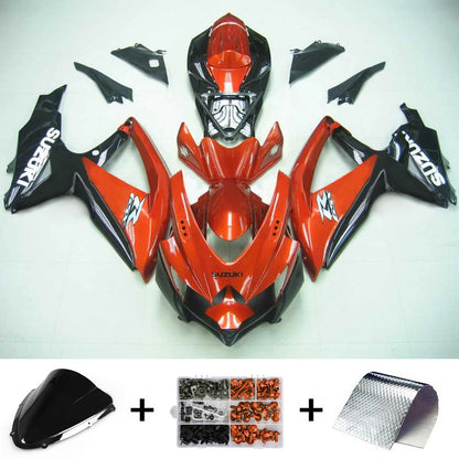 2008-2010 Suzuki GSXR 600/750 Fairing Kit Bodywork Plastic ABS K8