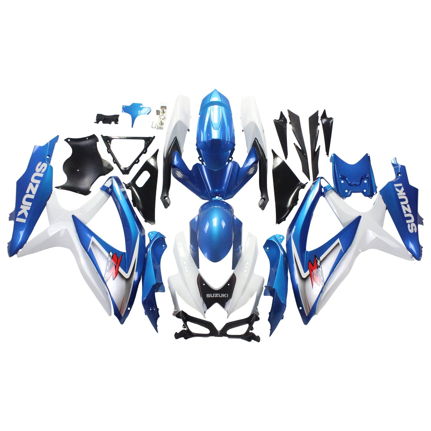 2008-2010 Suzuki GSXR 600/750 Fairing Kit Bodywork Plastic ABS K8