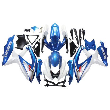 2008-2010 Suzuki GSXR 600/750 Fairing Kit Bodywork Plastic ABS K8