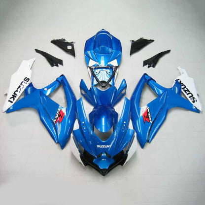 2008-2010 Suzuki GSXR 600/750 Fairing Kit Bodywork Plastic ABS K8
