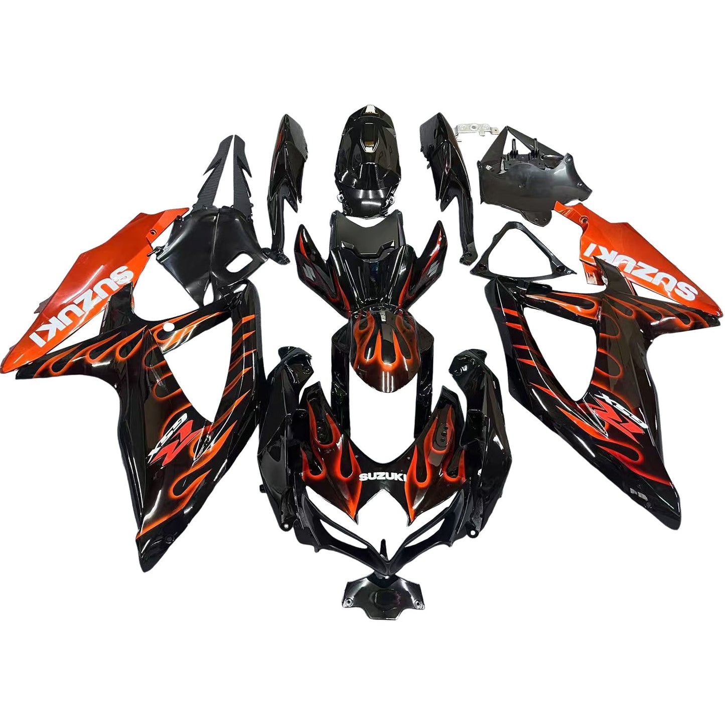 2008-2010 Suzuki GSXR 600/750 Fairing Kit Bodywork Plastic ABS K8