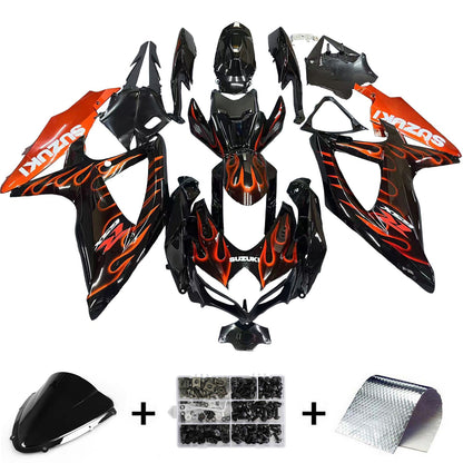 2008-2010 Suzuki GSXR 600/750 Fairing Kit Bodywork Plastic ABS K8