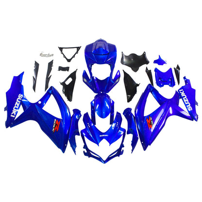 2008-2010 Suzuki GSXR 600/750 Fairing Kit Bodywork Plastic ABS K8