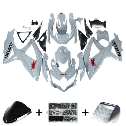 2008-2010 Suzuki GSXR 600/750 Fairing Kit Bodywork Plastic ABS K8