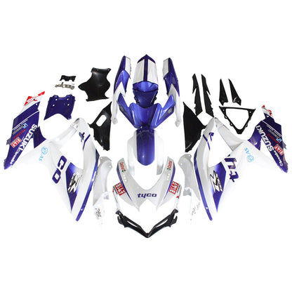 2008-2010 Suzuki GSXR 600/750 Fairing Kit Bodywork Plastic ABS K8