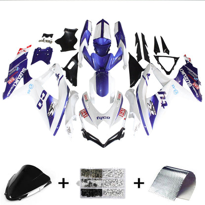 2008-2010 Suzuki GSXR 600/750 Fairing Kit Bodywork Plastic ABS K8