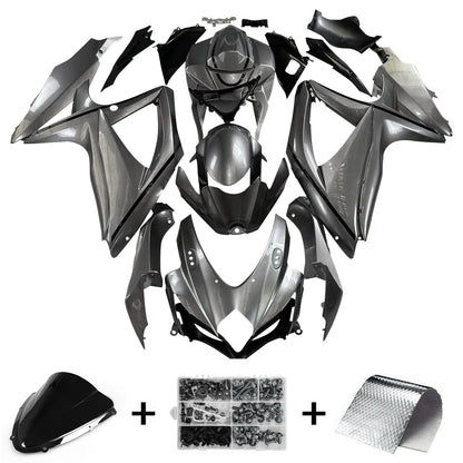2008-2010 Suzuki GSXR 600/750 Fairing Kit Bodywork Plastic ABS K8