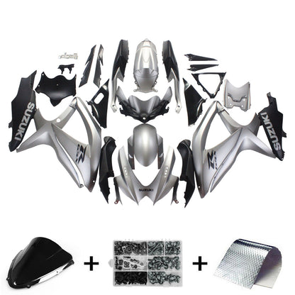 2008-2010 Suzuki GSXR 600/750 Fairing Kit Bodywork Plastic ABS K8
