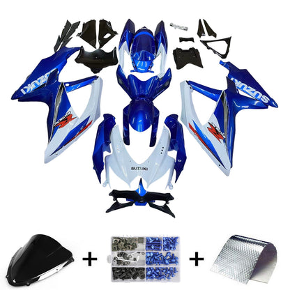 2008-2010 Suzuki GSXR 600/750 K8 Fairing Kit Bodywork Plastic ABS
