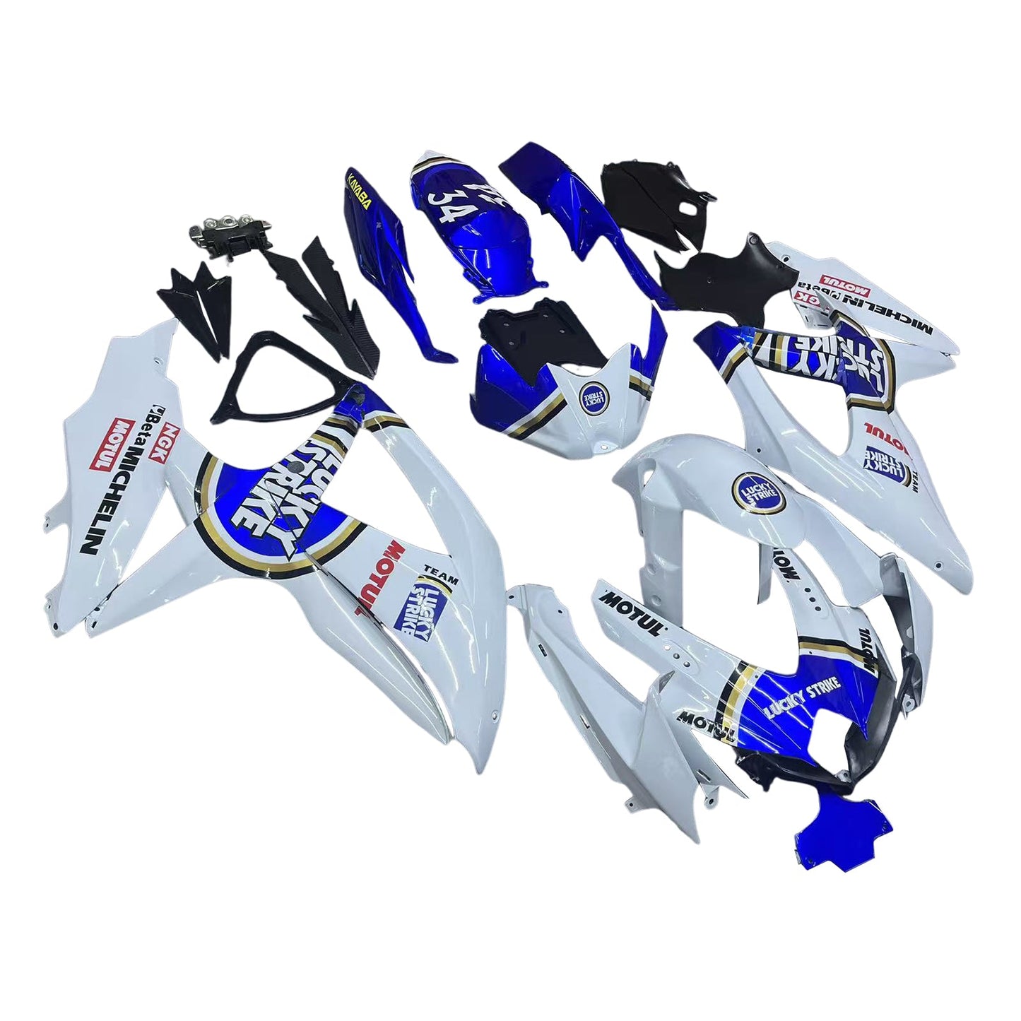 2008-2010 Suzuki GSXR 600/750 K8 Fairing Kit Bodywork Plastic ABS