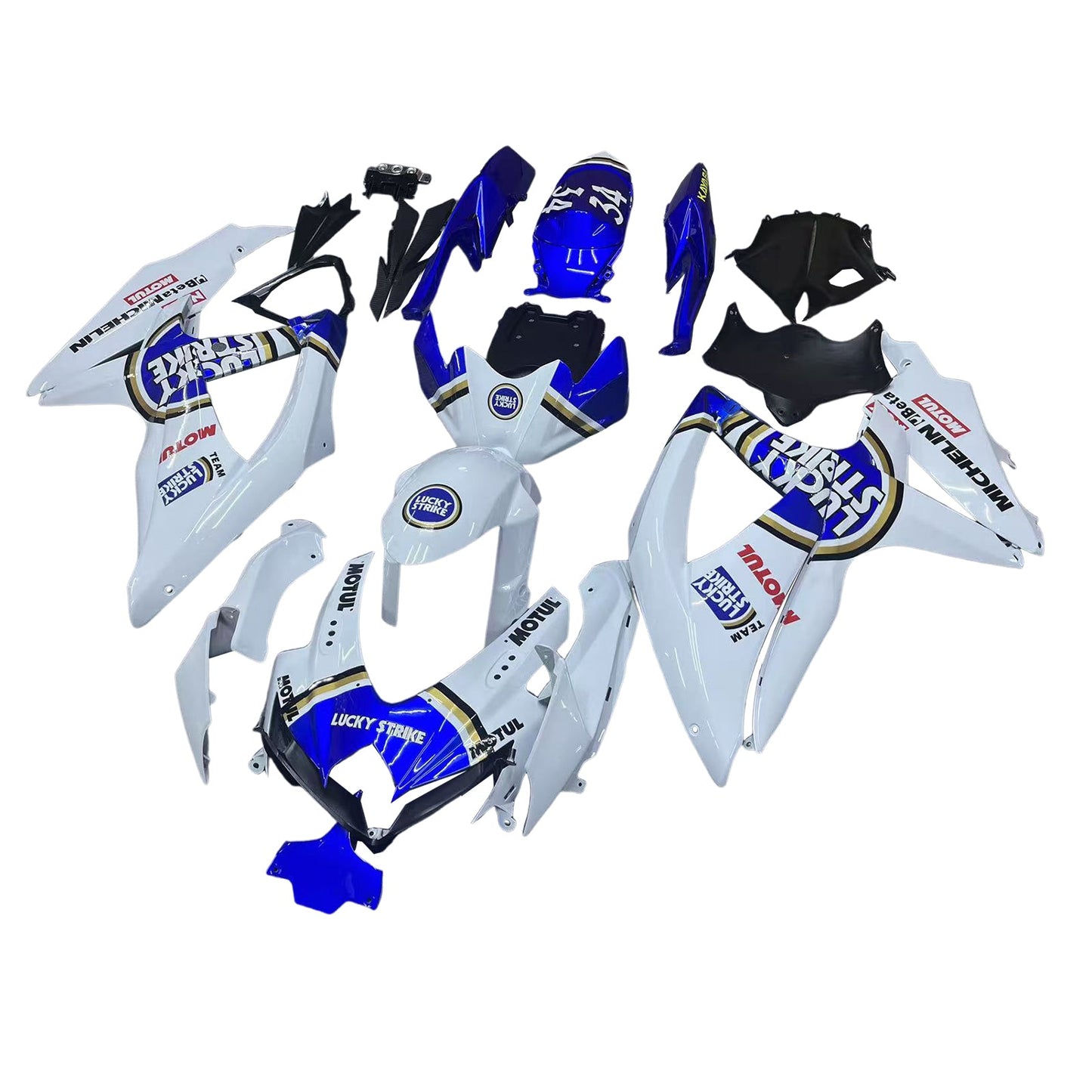 2008-2010 Suzuki GSXR 600/750 K8 Fairing Kit Bodywork Plastic ABS