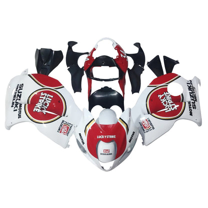 1999-2007 Fairings Suzuki GSX1300 Hayabusa White & Red Lucky Strike Generic