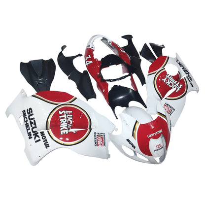 1999-2007 Fairings Suzuki GSX1300 Hayabusa White & Red Lucky Strike Generic