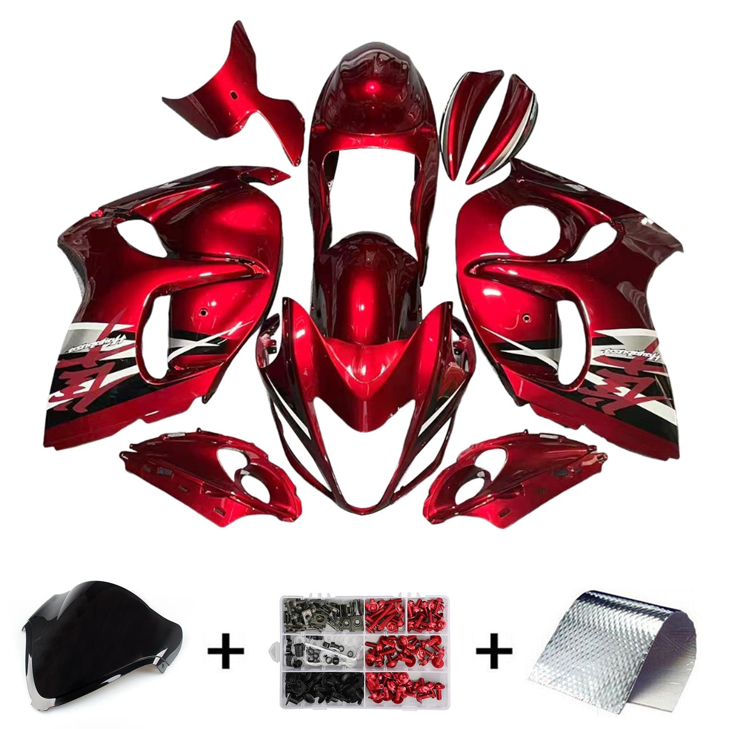 2008-2020 Suzuki Hayabusa GSX1300R Fairing Kit Bodywork Plastic ABS