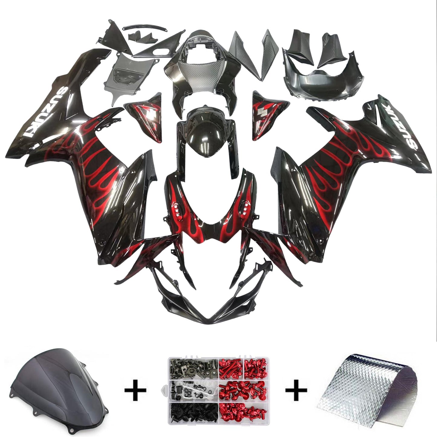 2011-2025 Suzuki GSXR 600/750 K11 Fairing Kit Bodywork Plastic ABS