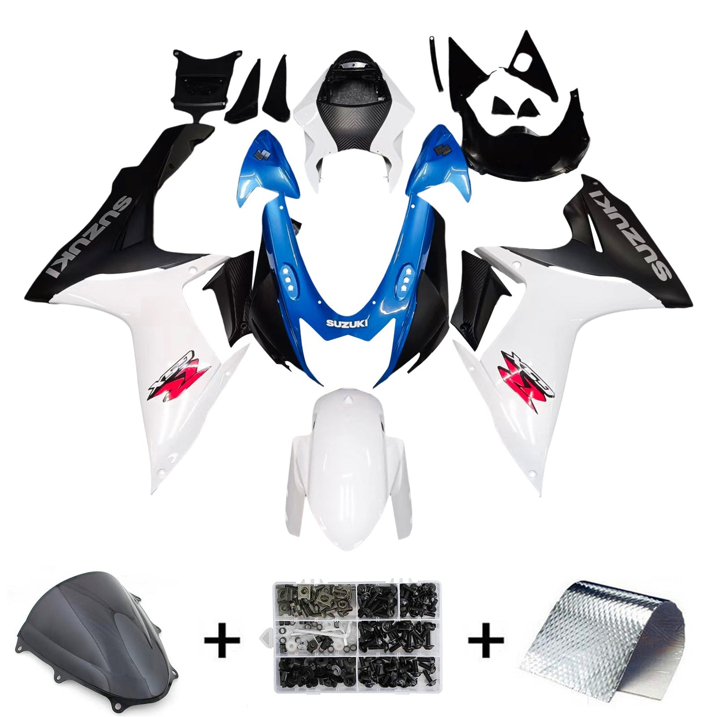 2011-2024 Suzuki GSXR 600/750 K11 Fairing Kit Bodywork Plastic ABS