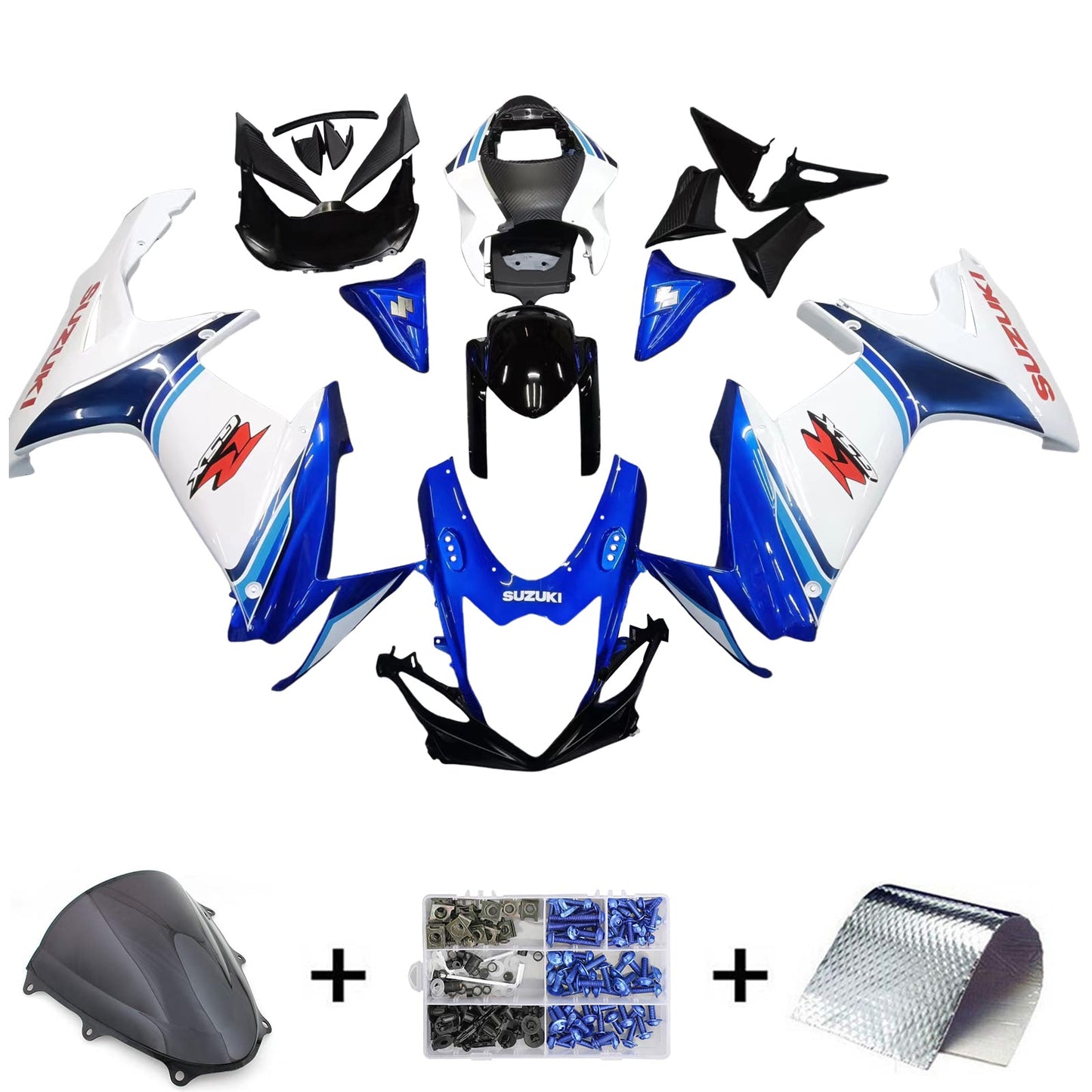2011-2024 Suzuki GSXR 600/750 K11 Fairing Kit Bodywork Plastic ABS