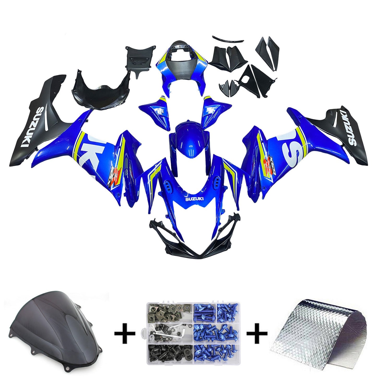 2011-2025 Suzuki GSXR 600/750 K11 Fairing Kit Bodywork Plastic ABS