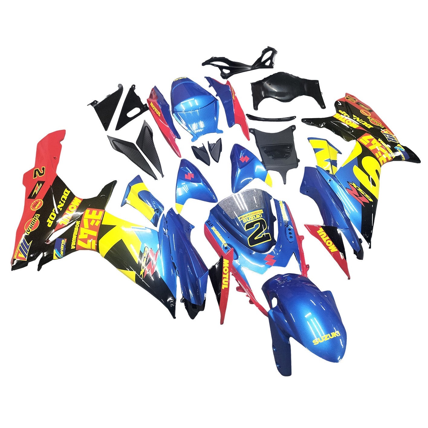 2011-2025 Suzuki GSXR 600/750 K11 Fairing Kit Bodywork Plastic ABS
