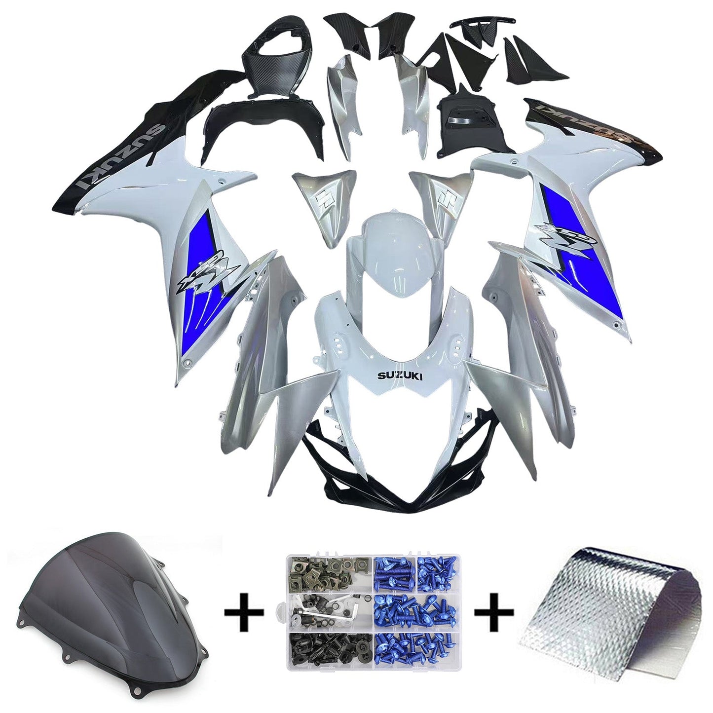2011-2025 Suzuki GSXR 600/750 K11 Fairing Kit Bodywork Plastic ABS