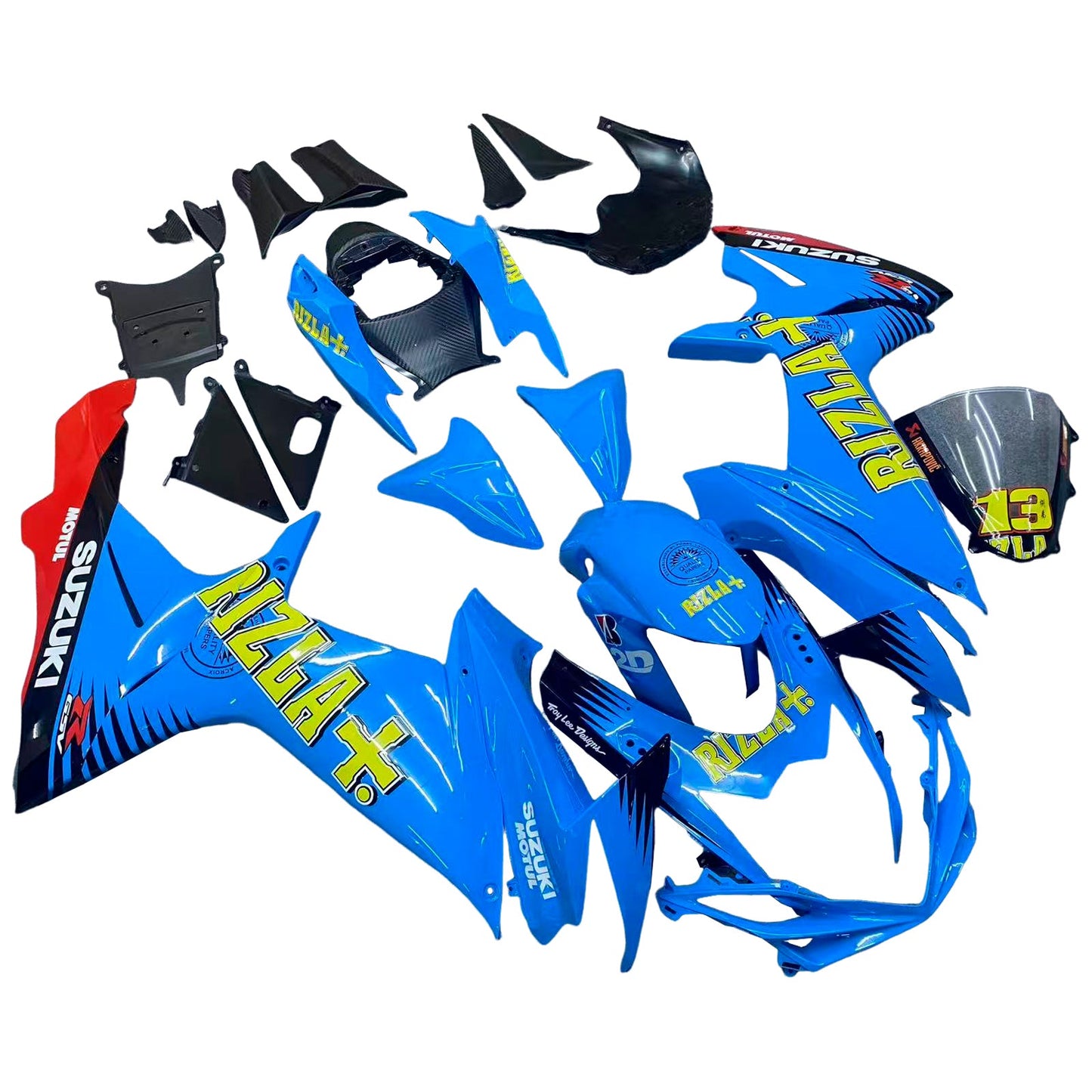 2011-2025 Suzuki GSXR 600/750 K11 Fairing Kit Bodywork Plastic ABS