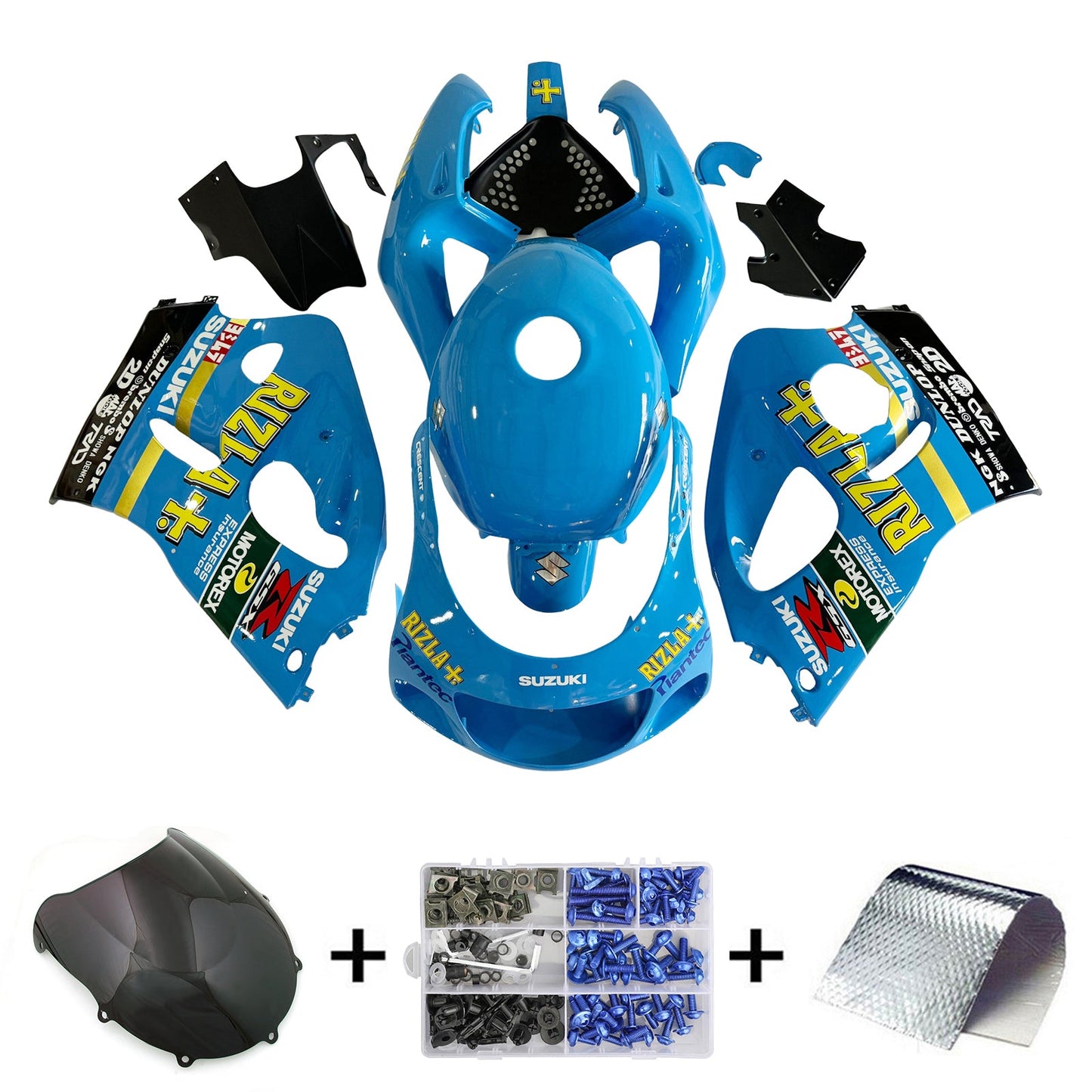 Suzuki GSXR600 1996-2000 GSXR750 1996-1999 Fairing Kit Bodywork