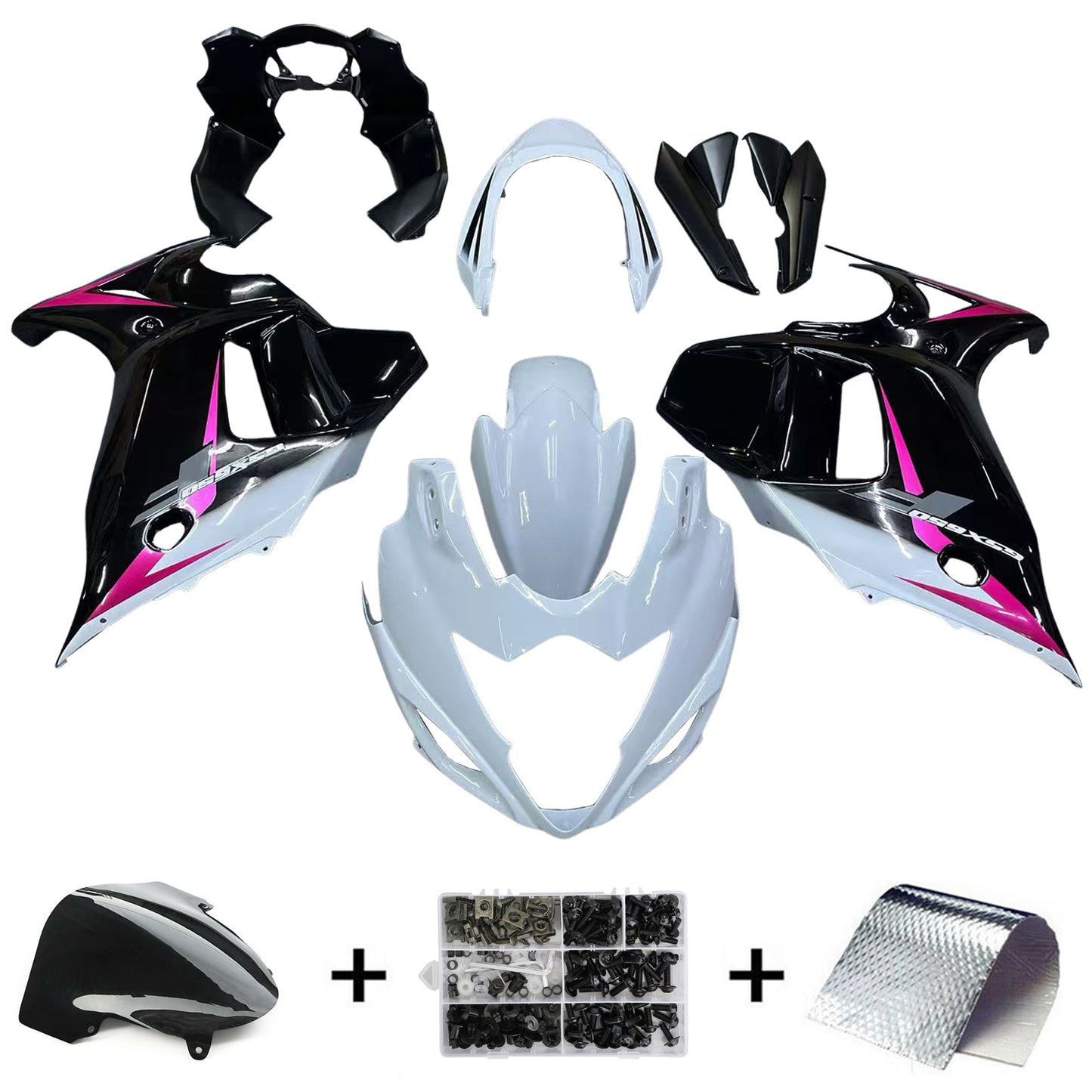 2008-2013 Suzuki Katana GSX650F Fairing Kit Bodywork Plastic ABS