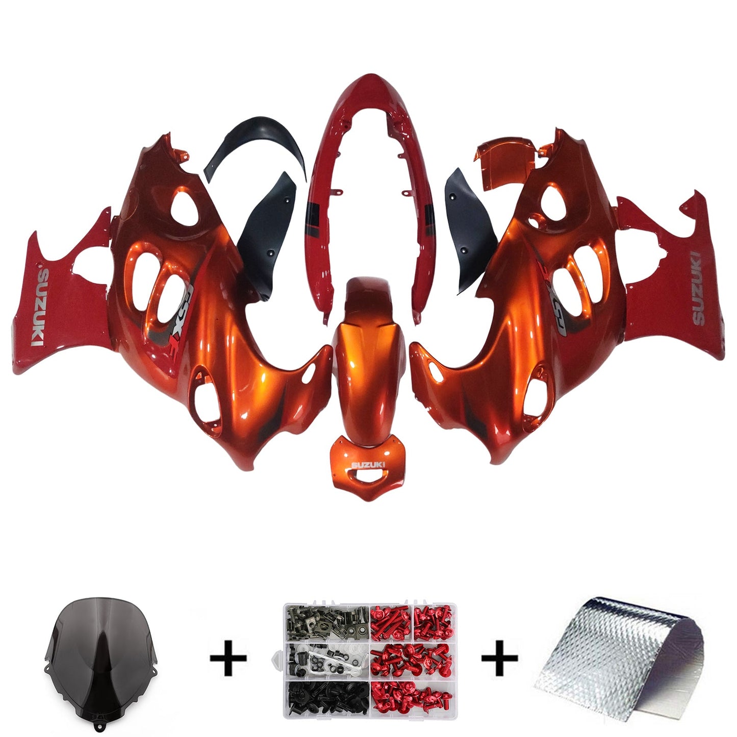 1998-2006 Suzuki Katana GSXF600 GSXF750 Injection Fairing Kit Bodywork