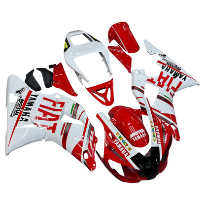 1998-1999 Fairings Yamaha YZF-R1 Red White No.46 FIAT R1  Generic